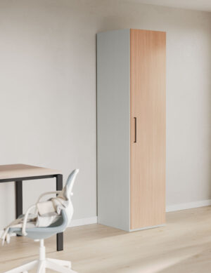 Drehtürenschrank 1-türig Buche