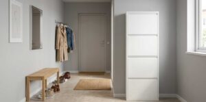 Schuhkippe mit 4 Klappen