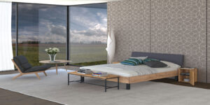 Bettrahmen Livorno plus Black Edition