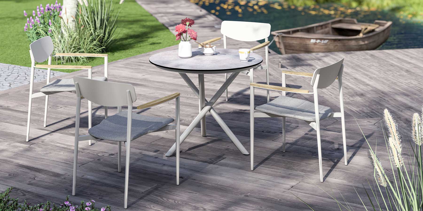 Gartentisch Mikado